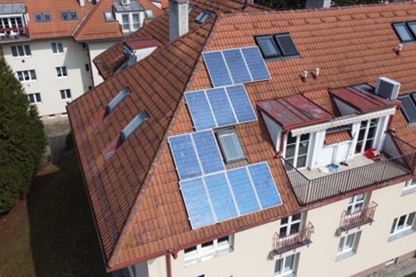 Bytový dům (byt) - fotovoltaická elektrárna
